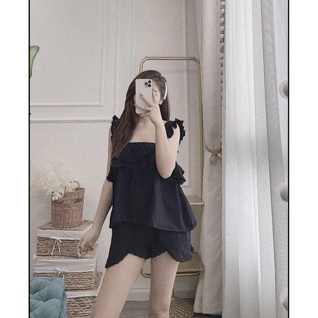 Set áo cánh tiên viền ren | BigBuy360 - bigbuy360.vn