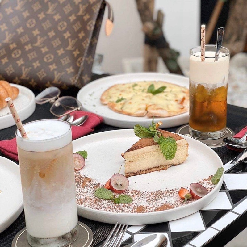 Đĩa sứ tròn sâu lòng 20cm trang trí món ăn, decor phong cách Bắc Âu