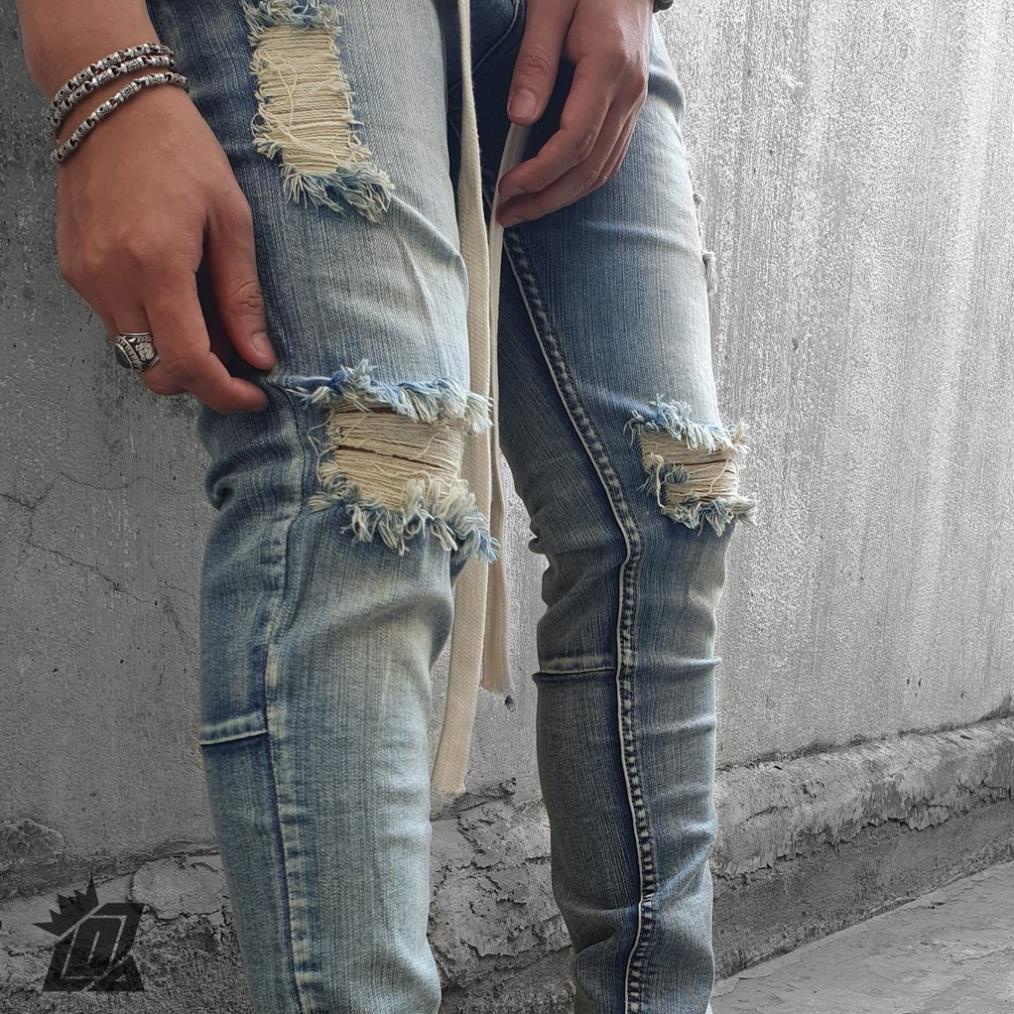 [Update] Quần Jeans Nam Rách Gối Khóa Zip Thương Hiệu PACSUN ( Hàng VNXK) *