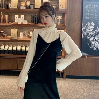 [ ORDER ] Set áo yếm + áo tay dài