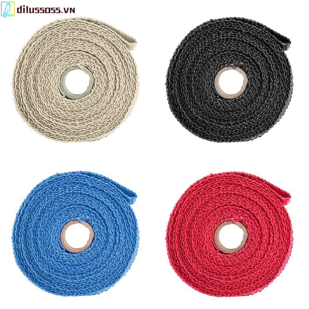 Cuộn băng vải quấn ống xả nhiệt 5m cho xe hơi xe máy