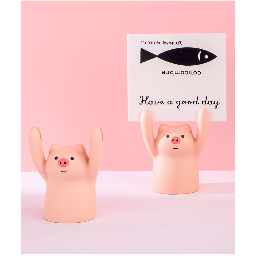 Mô hình chú heo nhỏ trang trí bánh kem sinh nhật