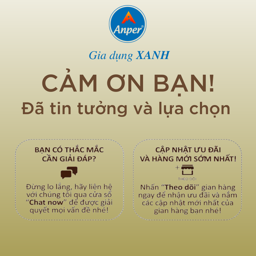 Hộp Thủy Tinh 1000ML Cường Lực 2 Ngăn Cao Cấp Anper vn, Đựng Thực Phẩm,  Đựng Cơm, Kiểu Dáng Hiện Đại Nắp Hút Chân Không