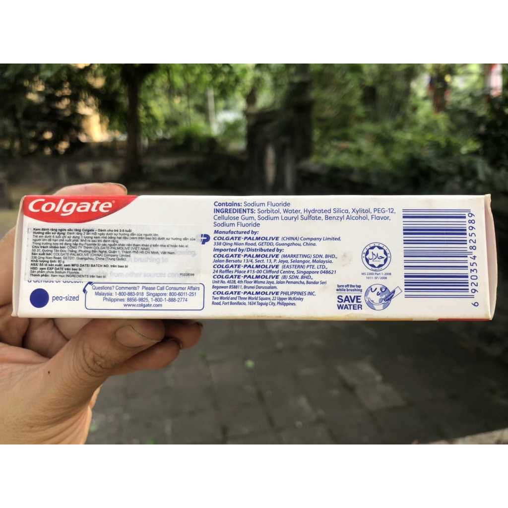 KEM ĐÁNH RĂNG COLGATE 0% ARTIFICIAL 80GR