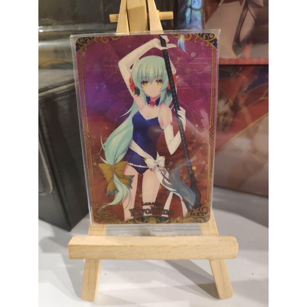 Thẻ bài sưu tầm bánh xốp Fate Grand Order FGO Kiyohime R - Rare - Tặng bọc bài nhựa bảo quản