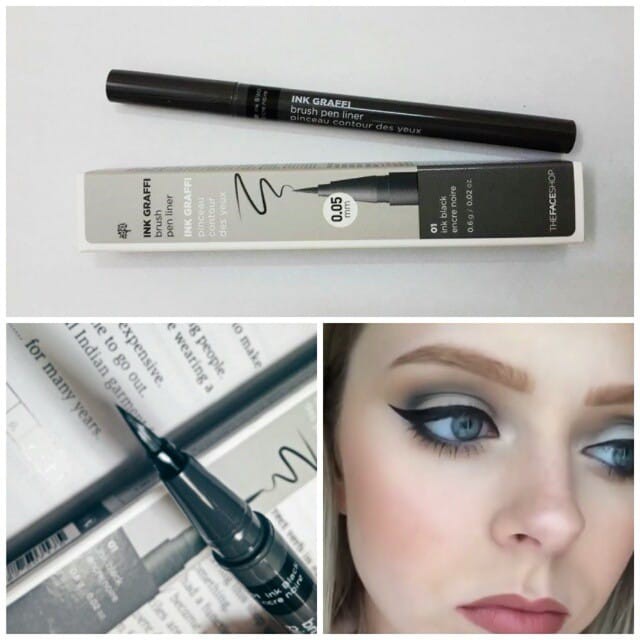 Kẻ Mắt nước the face shop Ink Graffi Brush Pen Liner | BigBuy360 - bigbuy360.vn