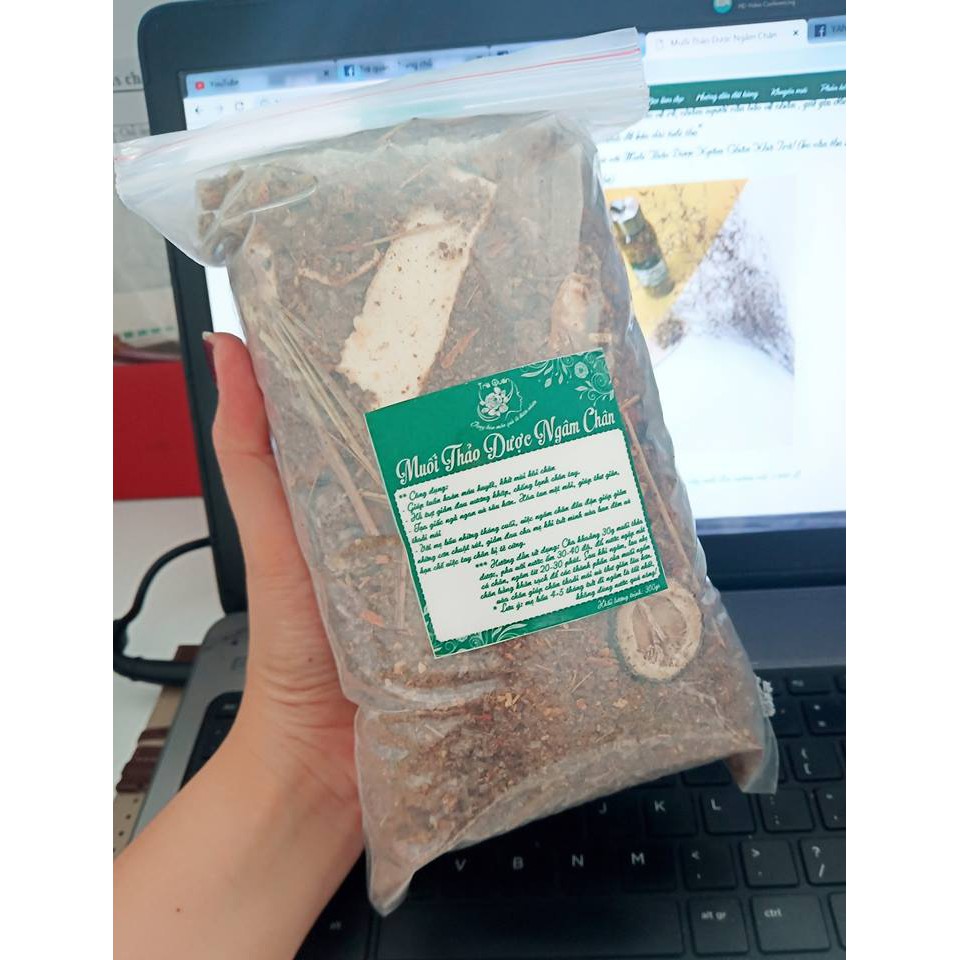 Muối Thảo Dược Ngâm Chân (1kg) | WebRaoVat - webraovat.net.vn