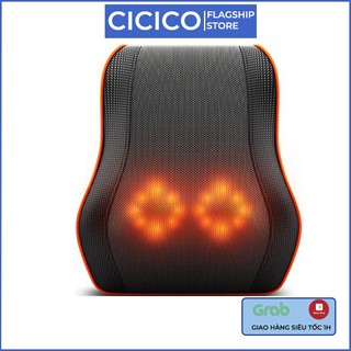 Gối massage hồng ngoại 8 bi SOHI mát xa cổ lưng vai gáy toàn thân đa năng cao cấp