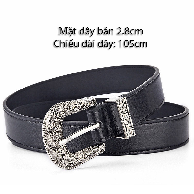 Thắt Lưng CH, dây lưng hoạ tiết unisex