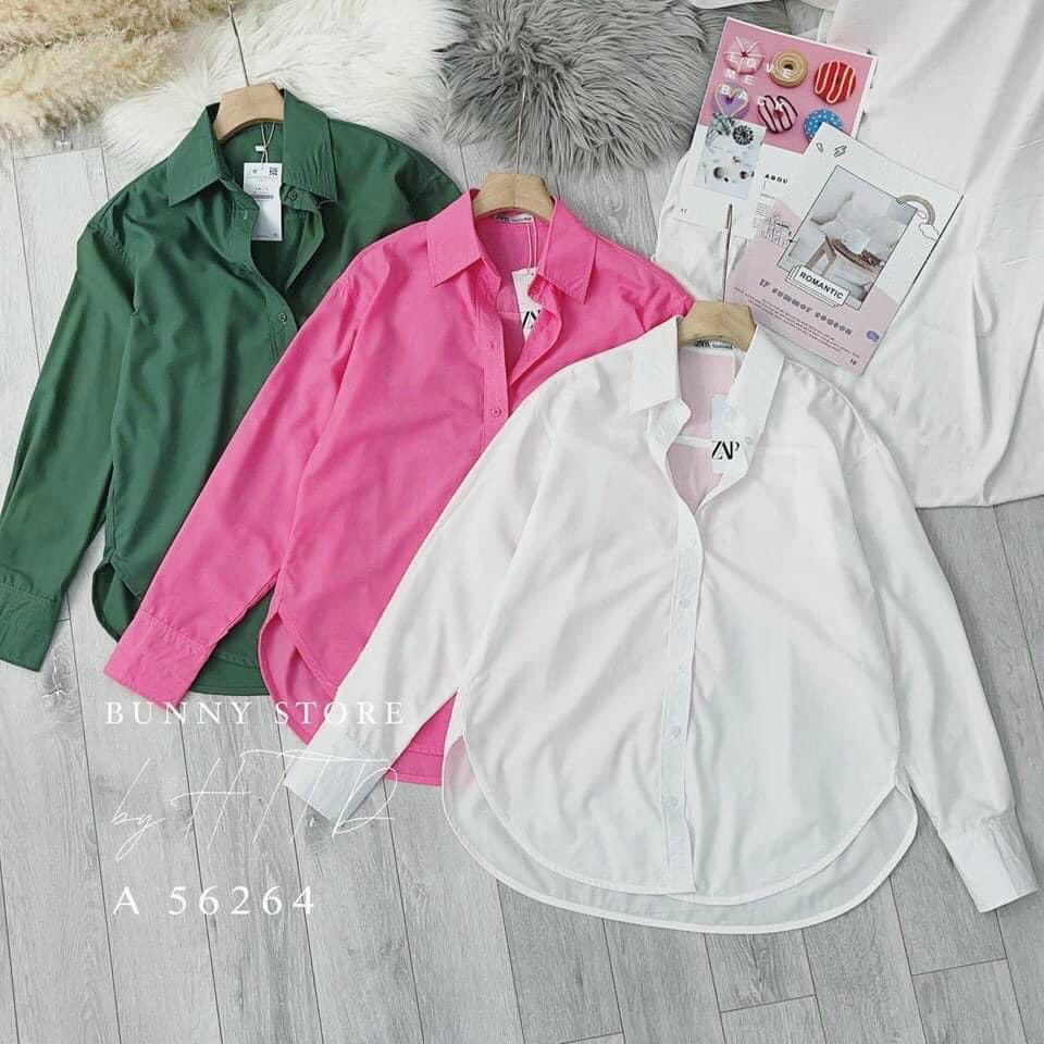 Áo sơ mi nữ thụng dáng rộng - SHOP THƠM PHẠM