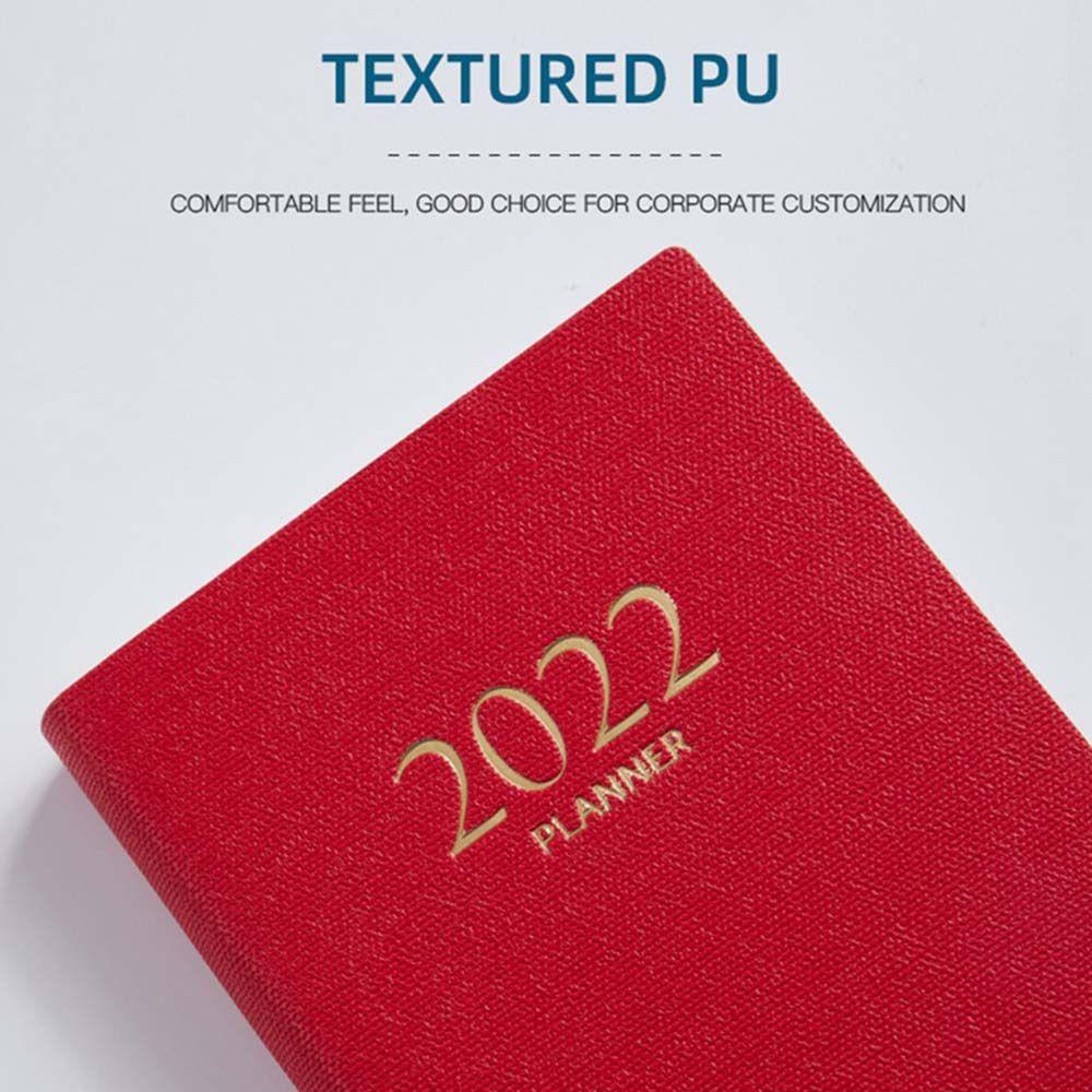 Sổ Tay Hàn Quốc 2022 Tiện Dụng Cho Nam Nữ|Sổ Ghi Chú Nhật Ký Kế Hoạch Hàng Tuần Dày Dặn