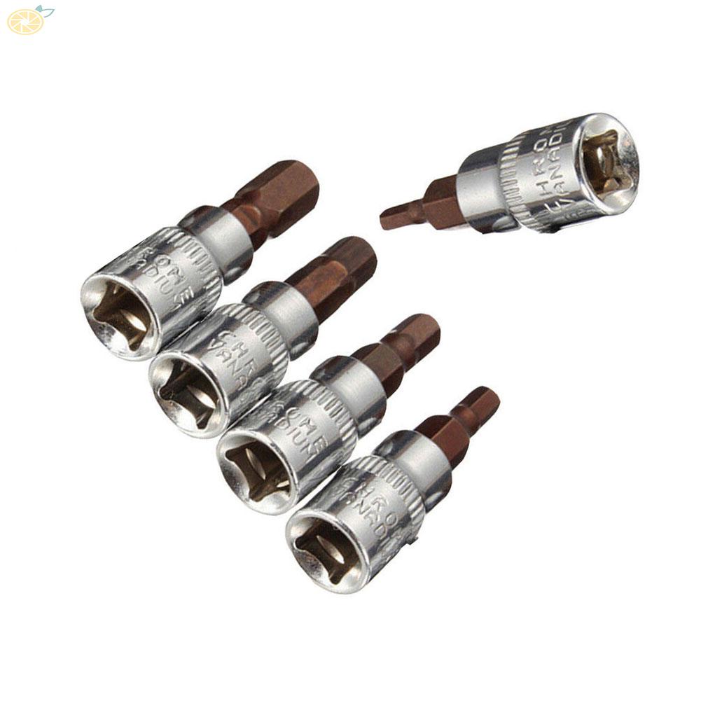 Bộ 5 đầu tua vít đầu lỗ lục giác H3 H4 H5 H6 H7