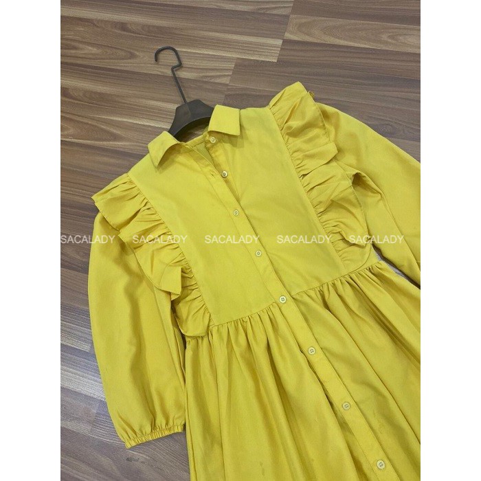 Đầm Somi ZR Bo Tay Lỡ Vàng - 2587