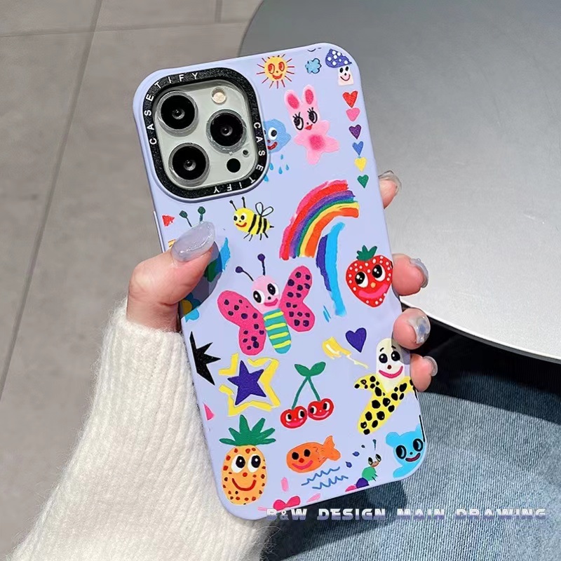 Ốp Điện Thoại Silicon Chống Sốc Họa Tiết Hoạt Hình Dễ Thương Cho iPhone 13 12 11 Pro MAX IX XS MAX XR 6 7 8 Plus