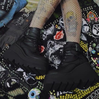 (ODER)boot đế cao phong cách gothic(mua nhắn riêng cho shop)