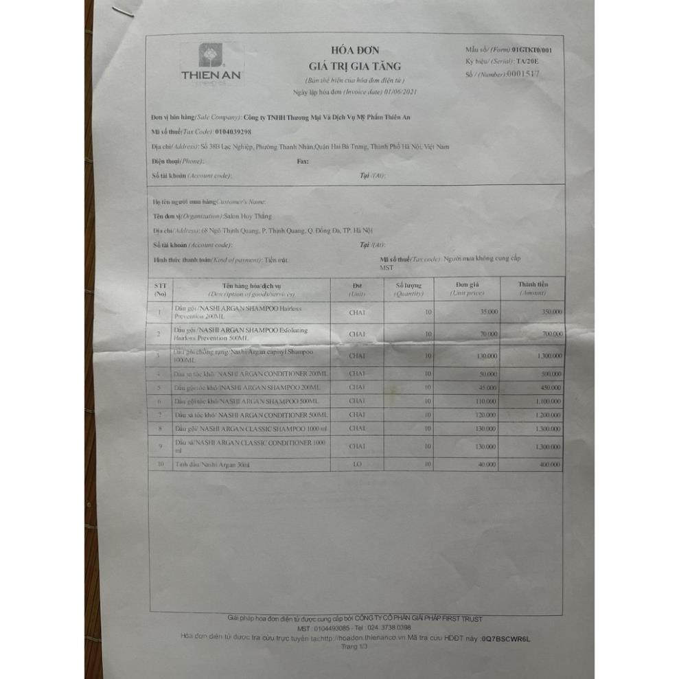 DẦU GỘI XẢ PHỤC HỒI HƯ TỔN NASHI ARGAN 200ML