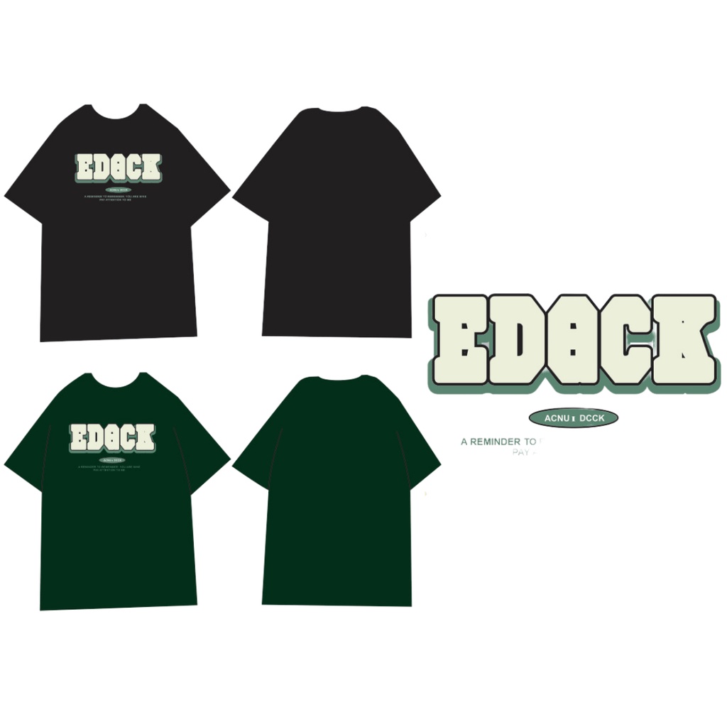 Áo Thun Tay Lỡ Chữ EDBCK 100% Cotton, Áo Phông Rộng Mẫu Mới 2022 𝘽𝙮.𝘾𝙖𝙢𝙘𝙖𝙢 | BigBuy360 - bigbuy360.vn