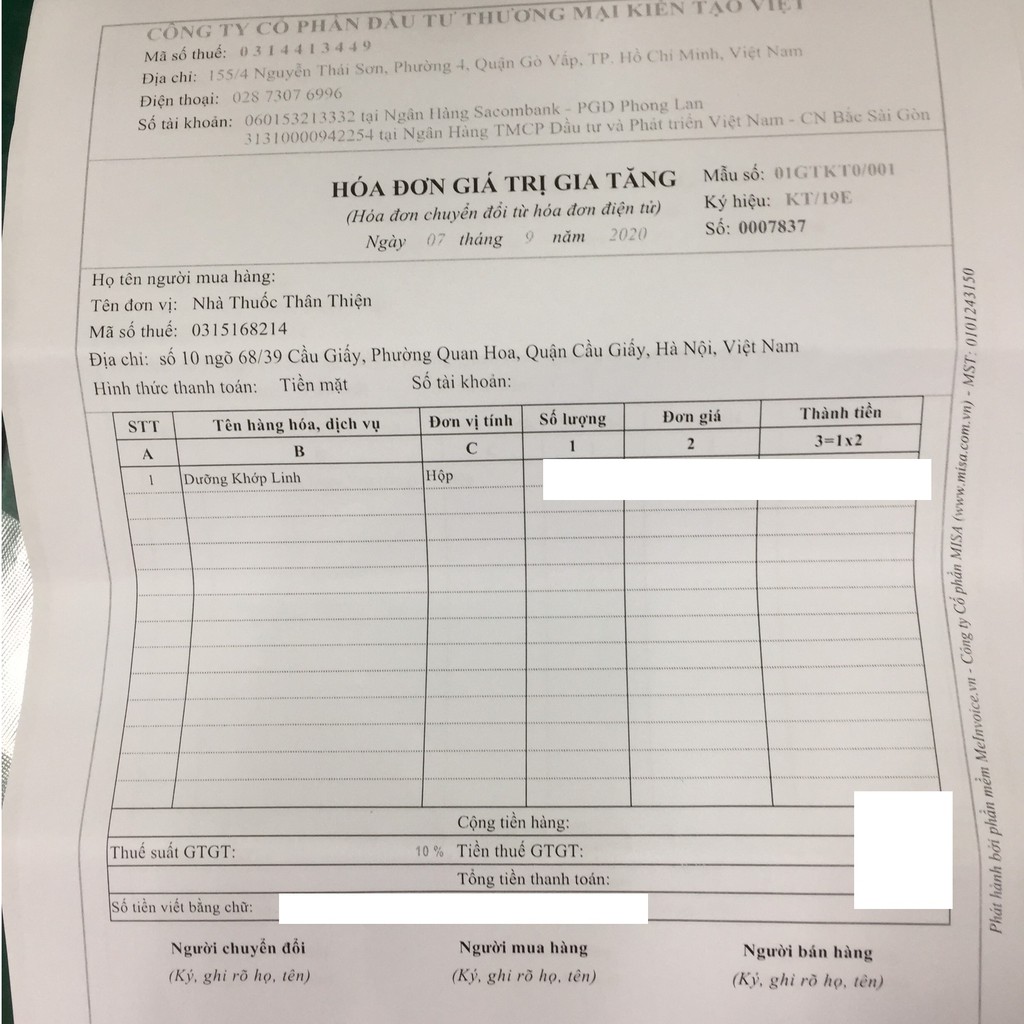 Dưỡng Khớp Linh – Hỗ trợ điều trị đau nhức xương khớp (Hộp 30 viên)