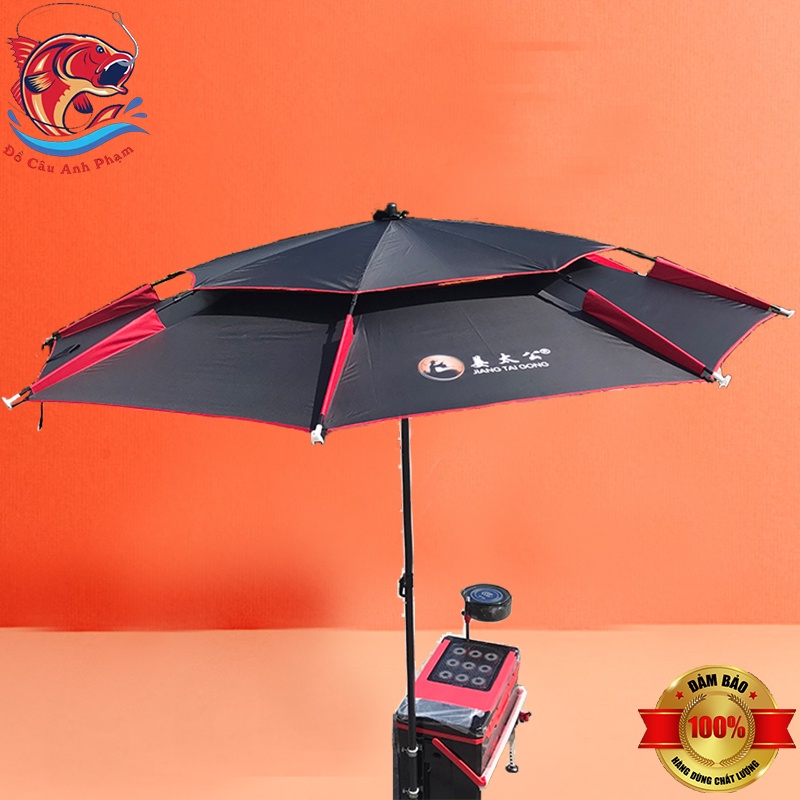 Ô Câu Cá Ô Dù Che Nắng Che Mưa Ô Câu Cá 2 Tầng Dã Ngoại Cao Cấp PKT-20