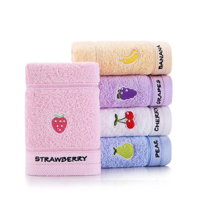 ⛔GIADUNGDUYLONG⛔ Khăn mặt hoa quả (HỘP 5 KHĂN)