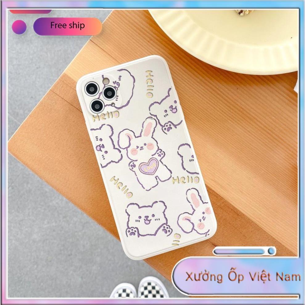 Ốp lưng iphone 5s/6/6plus/6s/6splus/7/7plus/8/8plus/x/xr/xs/11/12/pro/max/plus/promax Gấu Lucky Xưởng D144