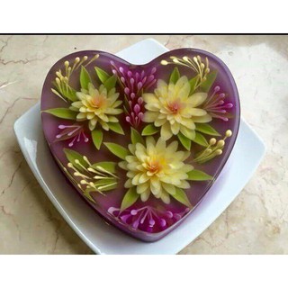 Bộ kim tạo hình rau câu 3D cơ bản hoa súng