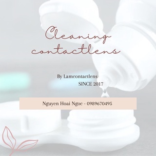Nước Ngâm lens dành cho Kính áp tròng