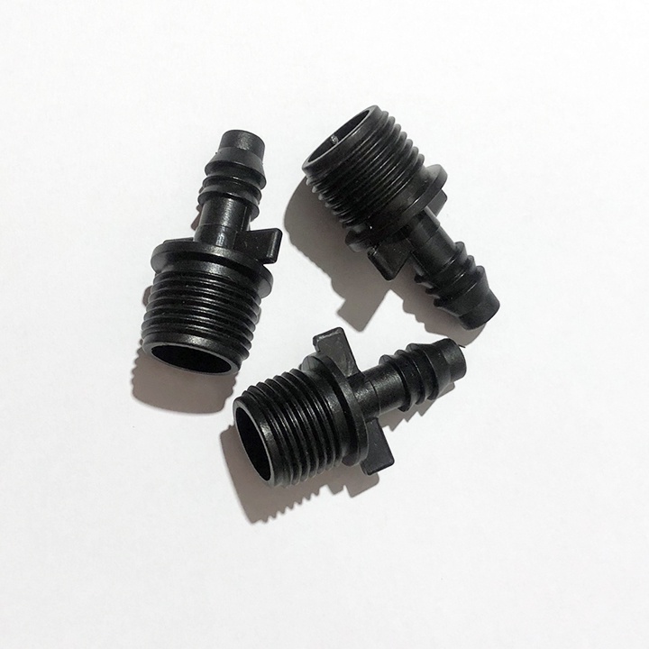 Đầu nối chuyển ren 21 sang ống tưới 10mm
