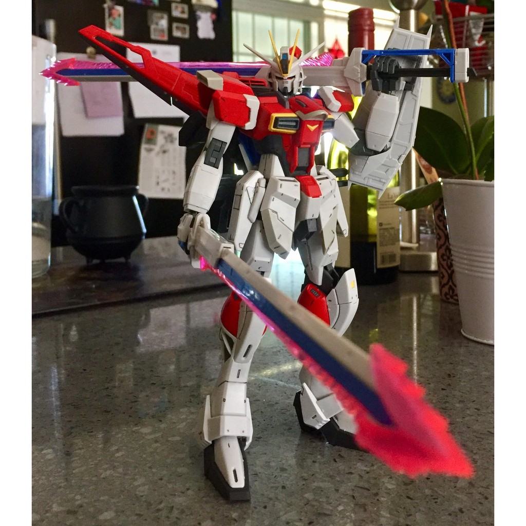Mô Hình Gundam MG Sword Impulse Gundam Tỉ Lệ 1/100, Chính Hãng Bandai - Nhật Bản