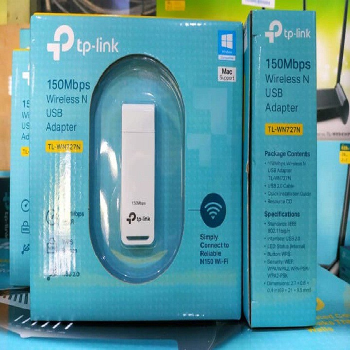 Bộ Thu Sóng Không Dây USB Wifi TPLINK TL-WN727N- Hàng Chính Hãng | BigBuy360 - bigbuy360.vn
