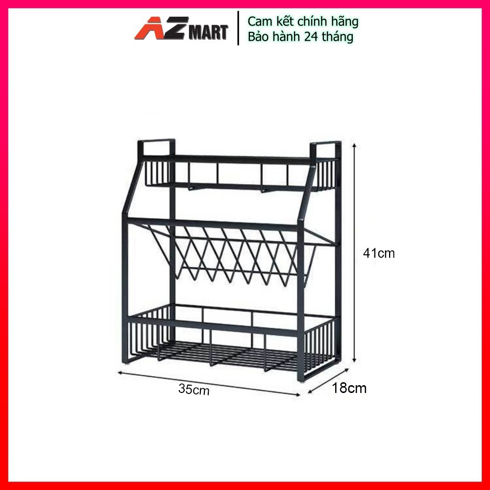 Kệ Nhà Bếp - Kệ Gia Vị - Sơn Tĩnh Điện 3 Lớp Cao Cấp Mẫu Mới 2021 | BigBuy360 - bigbuy360.vn