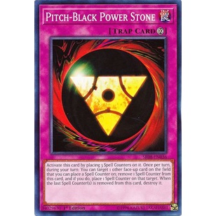 Thẻ bài Yugioh - TCG - Pitch-Black Power Stone / SR08-EN036'