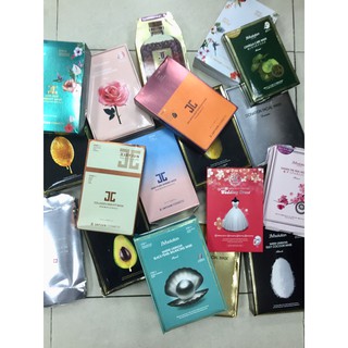 [SALE] Combo 10 mask mặt nạ cao cấp JayJun JM Solution Mediheal Innisfree