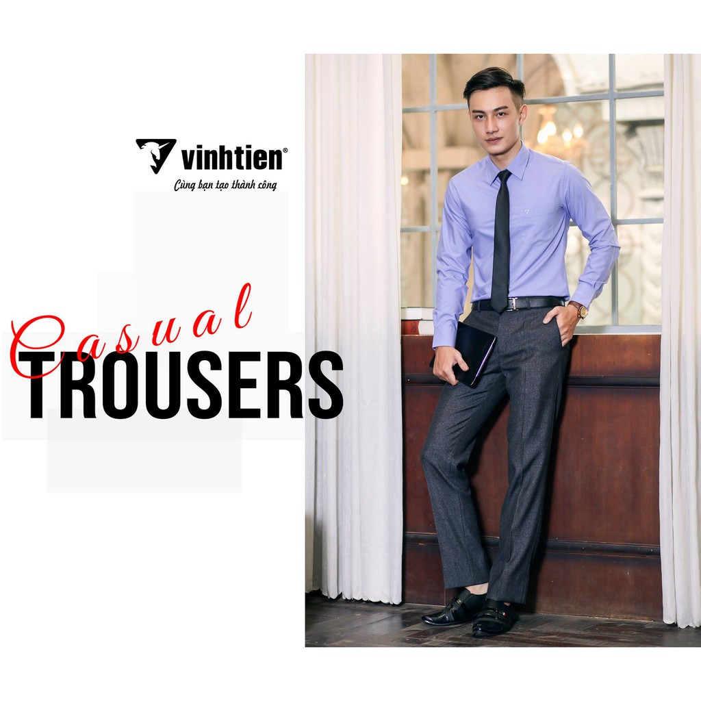 Quần Tây 1 Ly Trơn Màu Classic Vĩnh Tiến 425 | BigBuy360 - bigbuy360.vn