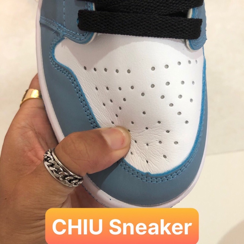 [ CHIU Sneaker ] Giày thể thao jd1 low blue phiên bản cao cấp giày sneaker jd1 low xanh dương