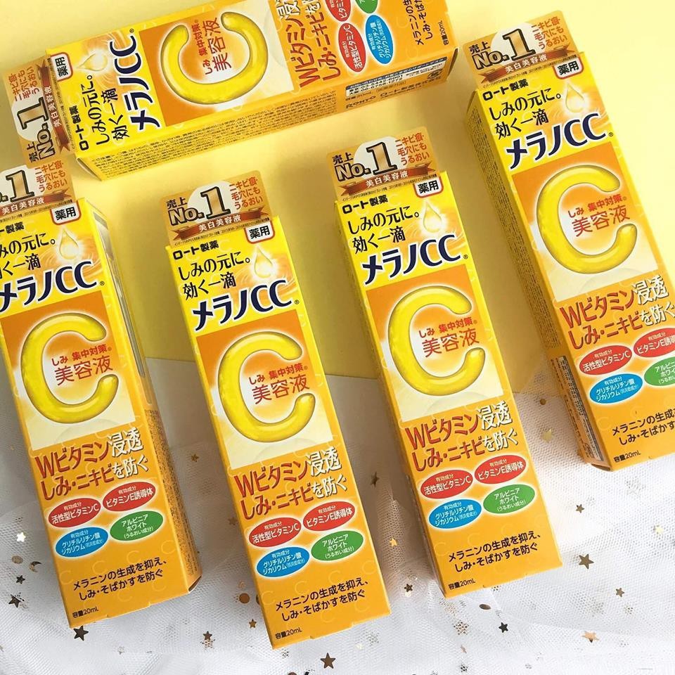 Tinh Chất Melano CC Mờ Thâm, Nám Tàn Nhang Serum Vitamin C 20ml