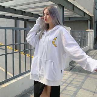 Áo khoác nỉ hình Chuối cute