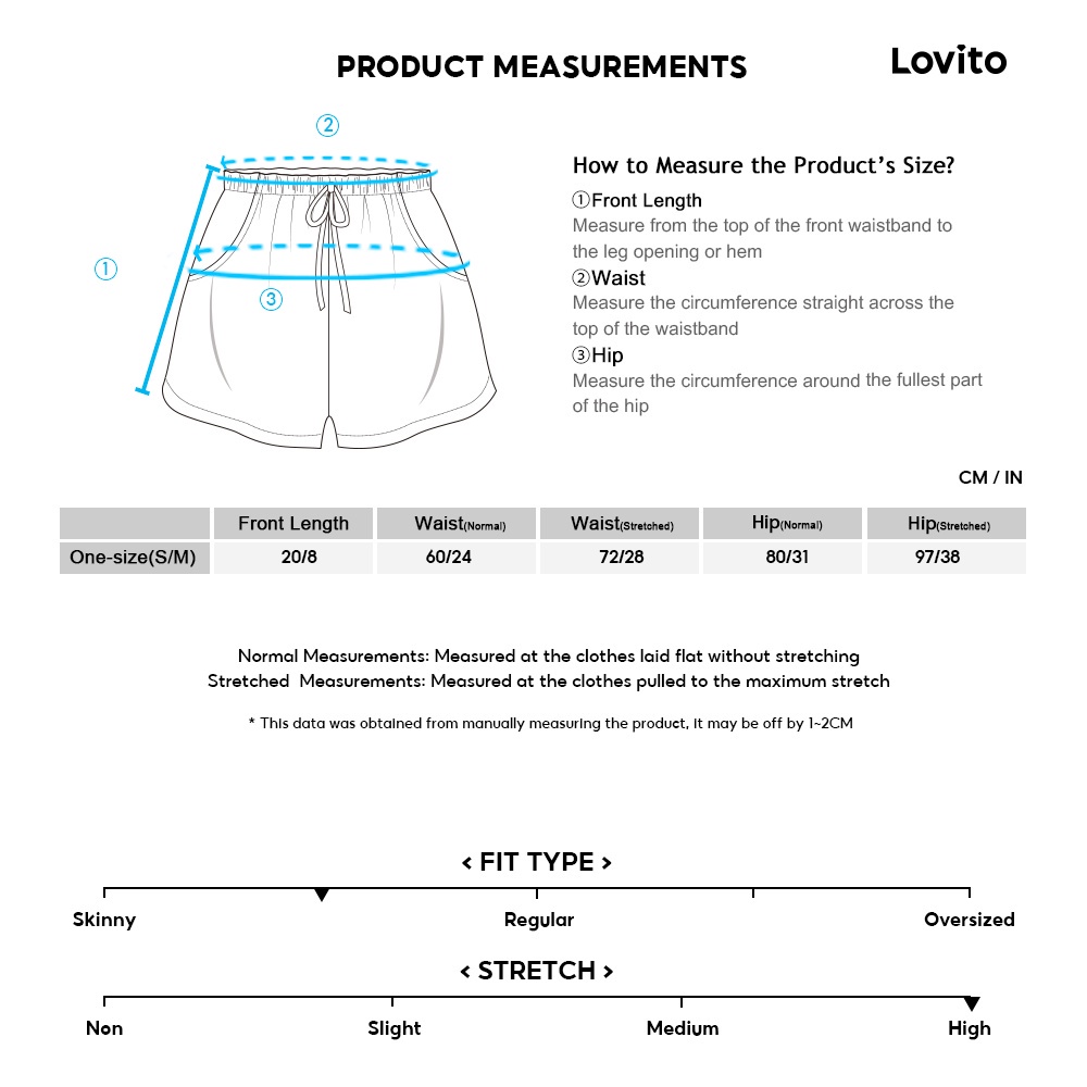 Quần short Lovito L00106 màu xanh lam/ xám/ đen thoải mái khi mặc phong cách thể thao phối màu tương phản