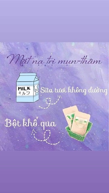 Mask khổ qua rừng , mask tảo biển ❤️