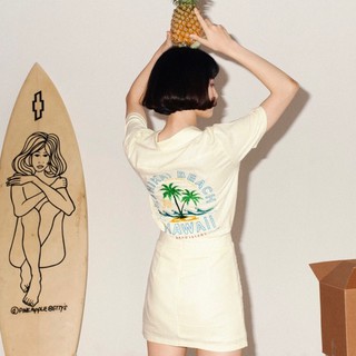 Usthebasic - Áo / Chân váy Hawaii