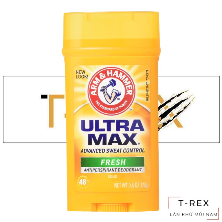 [HÀNG AUTH] Lăn Sáp Khử Mùi ARM &amp; HAMMER FRESH 73g