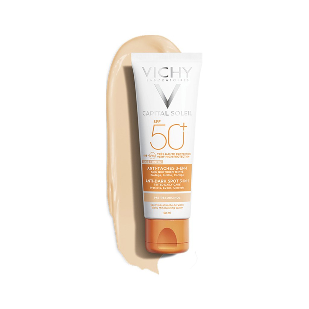 Kem Chống Nắng Giảm Thâm, Ngừa Sạm Da Vichy Capital Soleil SPF 50+ 50ml