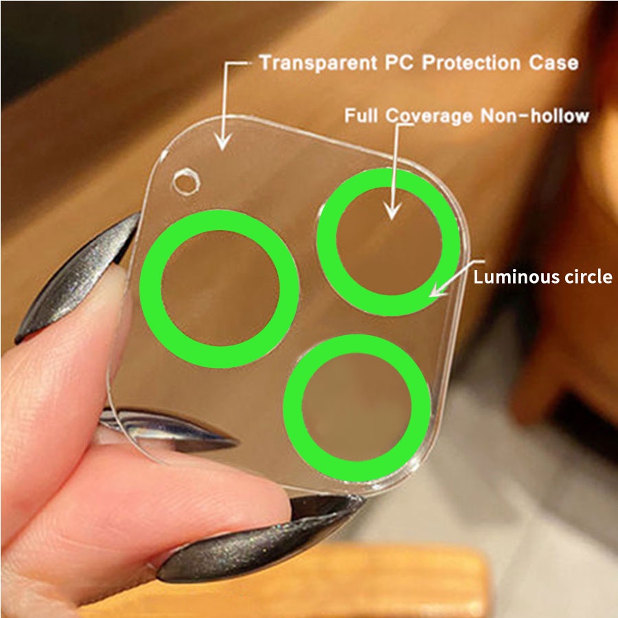 Miếng Dán Cường Lực Bảo Vệ Camera Cho iPhone 11 12 13 Pro Max Mini