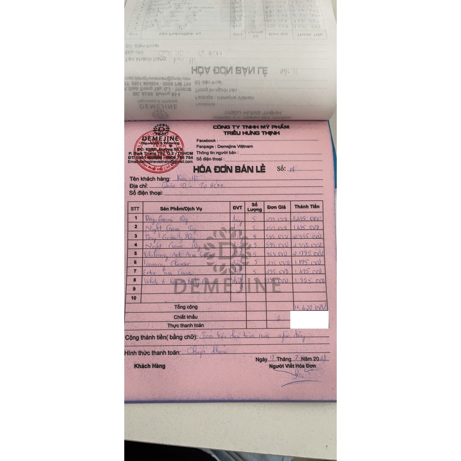 [Hàng chính hãng] Kem Dưỡng Ban Ngày Trắng Da và Ngăn Ngừa Lão Hóa  Demejine Day Cream 10g/30g | BigBuy360 - bigbuy360.vn