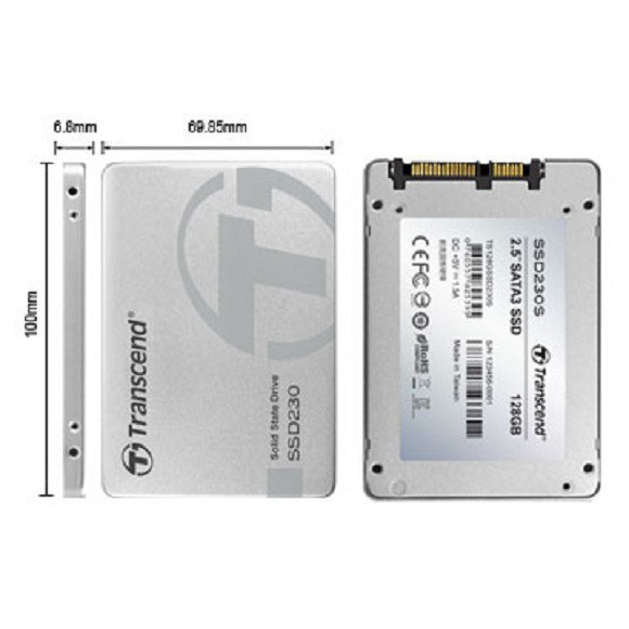 Ổ cứng SSD TRANSCEND 230S Bạc