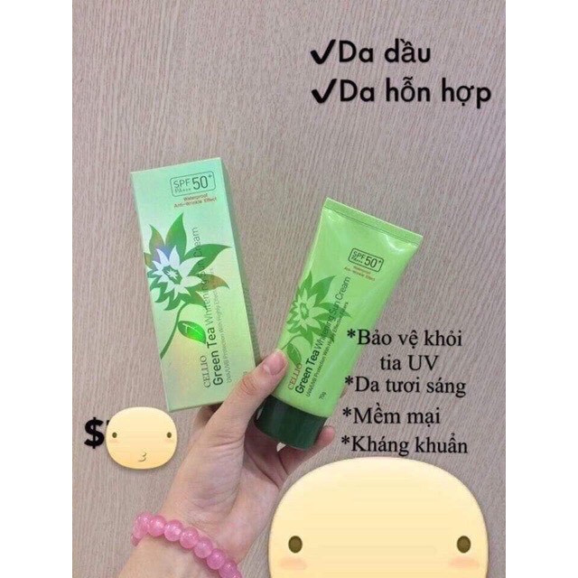 KEM CHỐNG NẮNG CELLIO SPF 50 PA++