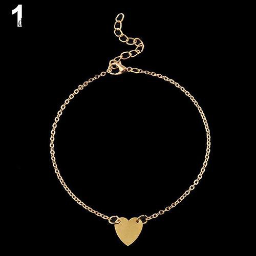 Lắc chân hình trái tim xinh xắn thời trang cho nữ | BigBuy360 - bigbuy360.vn