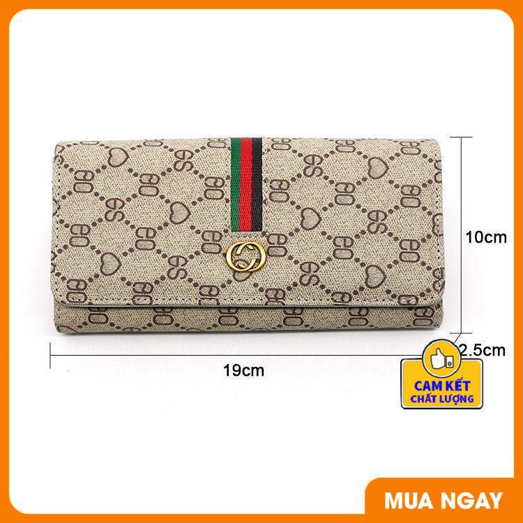 Ví cầm tay nữ thời trang cầm chắc tay nhiều ngăn đựng tiền,đựng thẻ tiện lợi ST0051