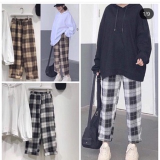 Quần Baggy Caro Plaid Pants 🎈