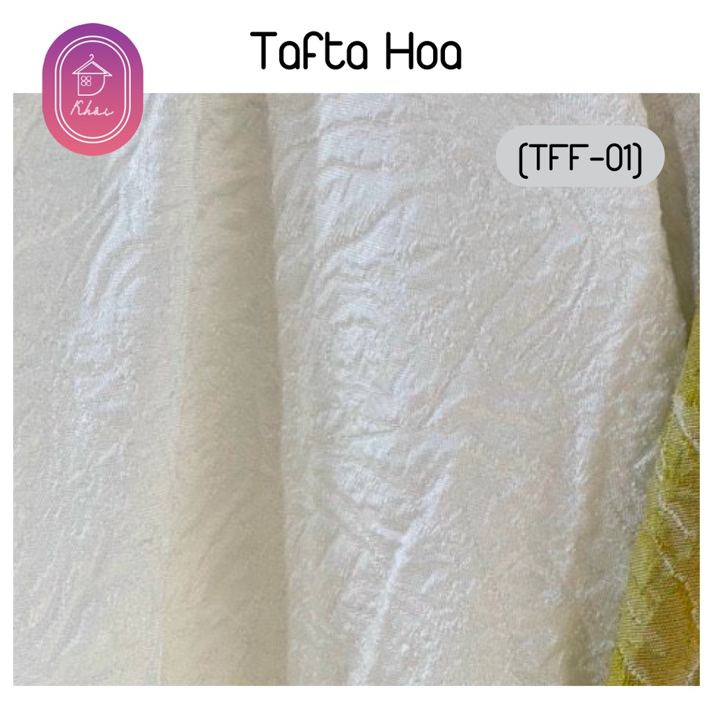 Vải Tafta hoa may váy, vest công sở đẹp xuất sắc giá rẻ nhất thị trường